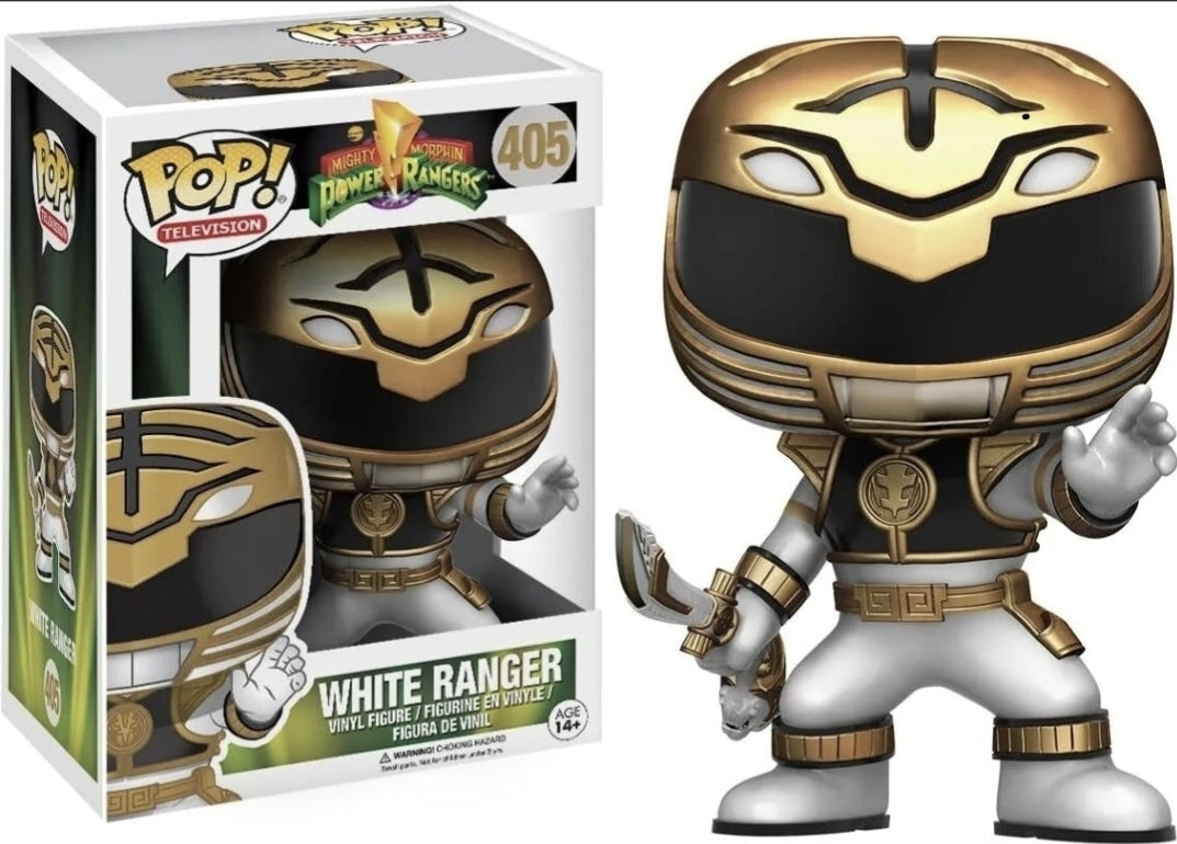 Funko Pop! Television Power Rangers White Ranger #405