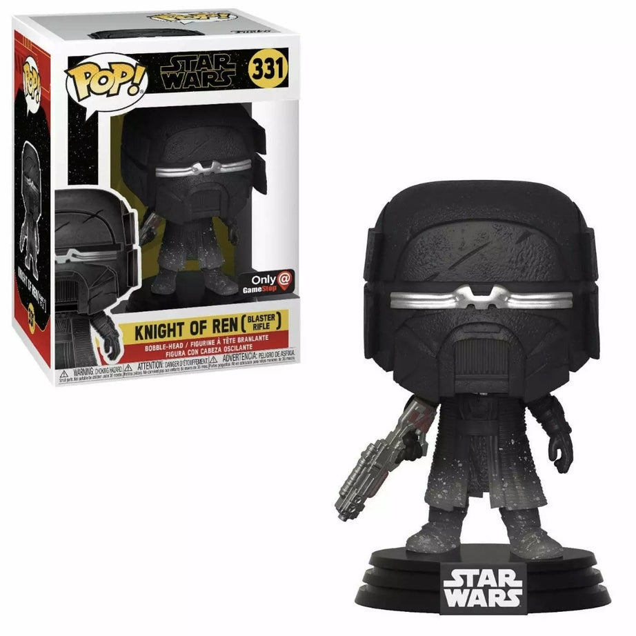 Funko Pop! Star Wars Knight Of Ren Blaster Rifle #331 Gamestop Exclusive
