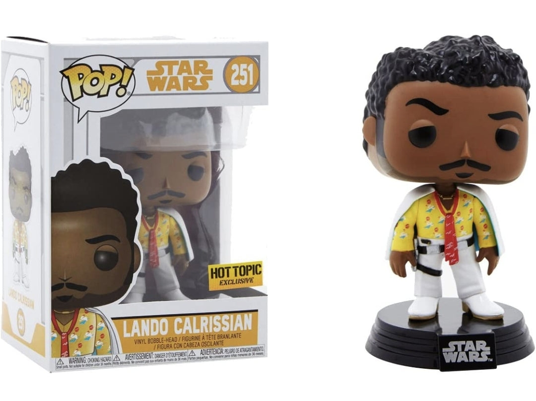 Funko Pop! Star Wars Lando Calrissian #251 Hot Topic Exclusive