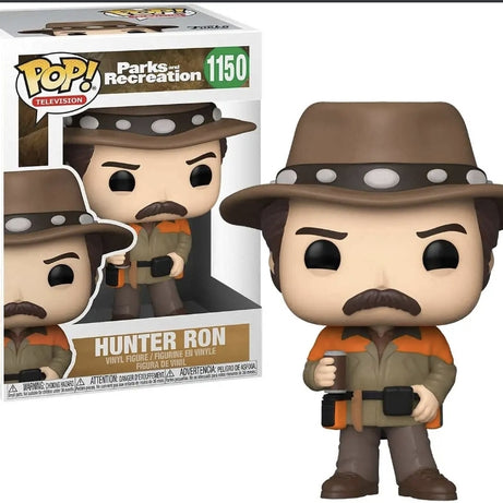 Funko Pop! Television Parks and Recreation Hunter Ron  #1150