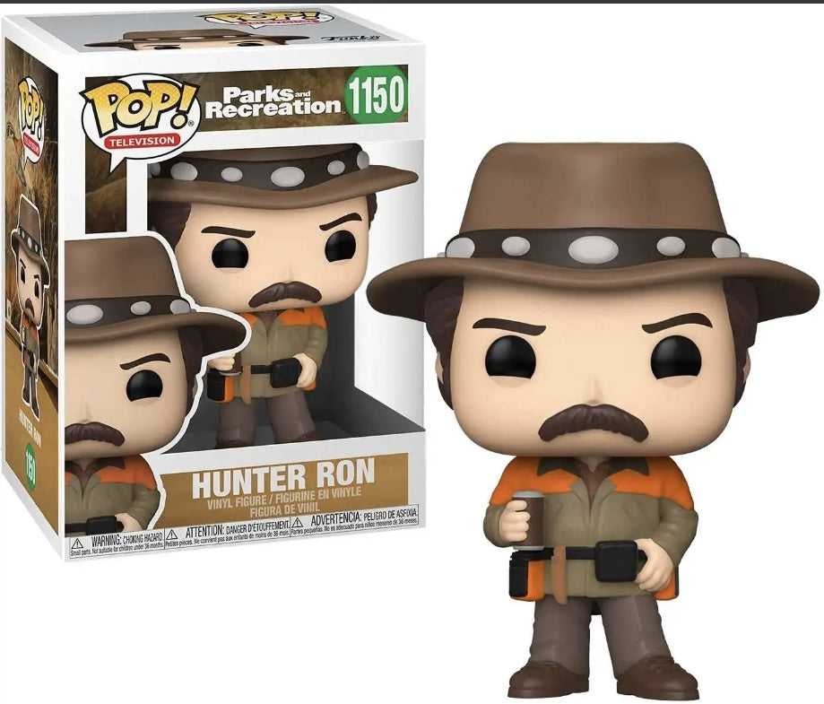 Funko Pop! Television Parks and Recreation Hunter Ron  #1150