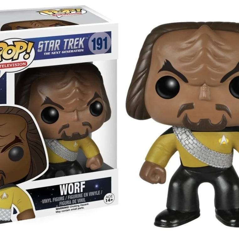 Funko Pop! Television Star Trek The Next Generation Worf #191