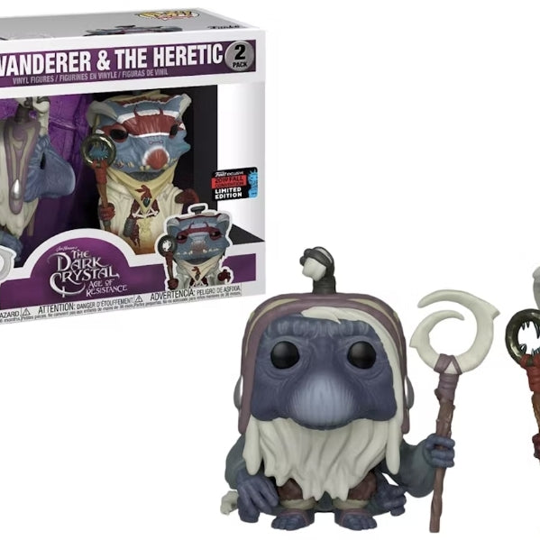Funko Pop! Television Jim Henson's Dark Crystal  The Wanderer and The Heretic 2-Pack Fall Convention Exclusive