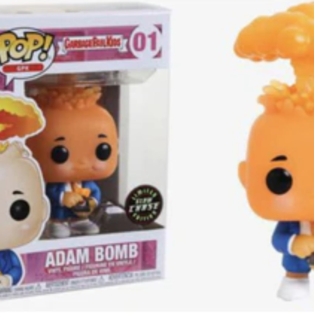 Funko Pop! GPK Garbage Pail Kids Adam Bomb #01 Glow in the Dark Chase