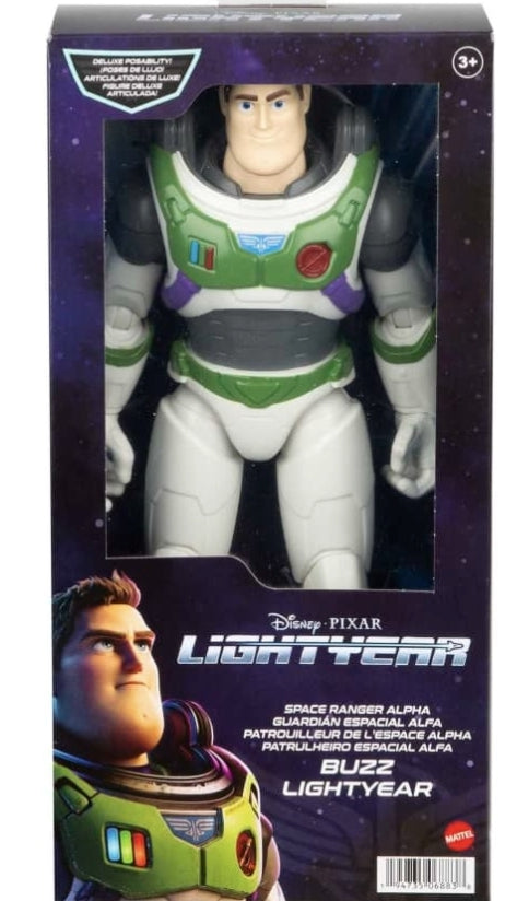 Mattel Disney And Pixar Lightyear Large 12 Inch Scale Space Ranger Alpha Buzz Lightyear