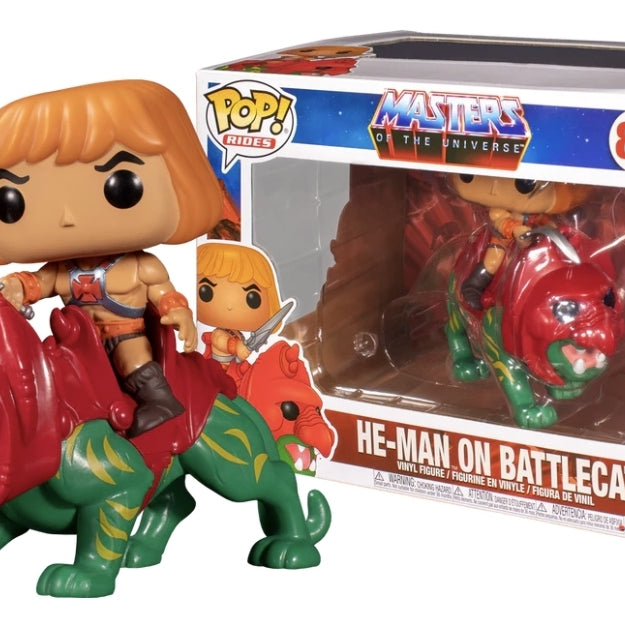 Funko Pop! Rides Masters Of The Universe He-Man on Battle cat #84