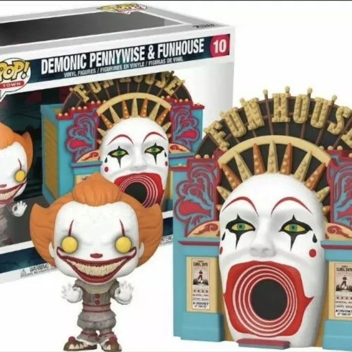 Funko Pop! Town IT Demonic Pennywise and Funhouse #10