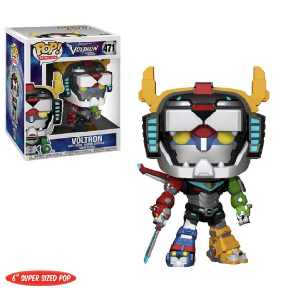 Funko Pop! Animation Dreamworks Voltron Legendary Defender Voltron #471