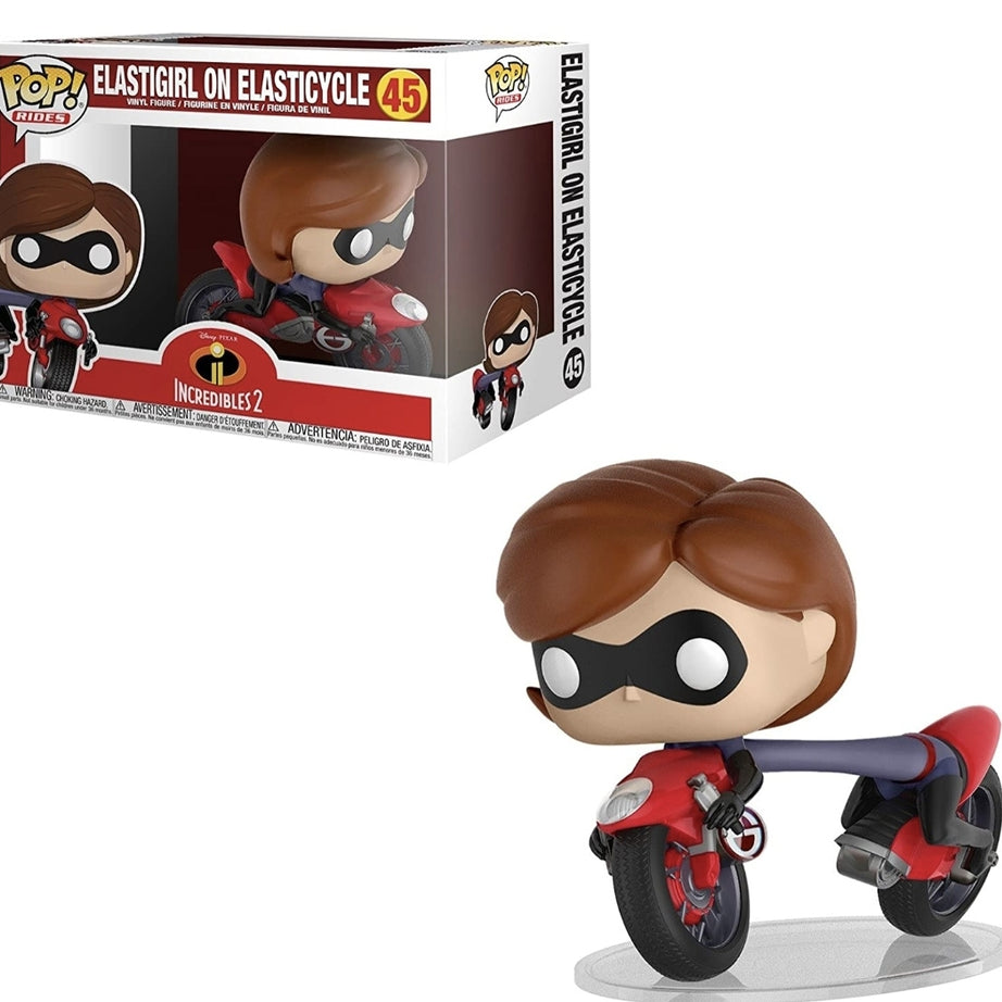 Funko Pop! Rides Incredibles 2 Elastigirl On Elasticycle #45