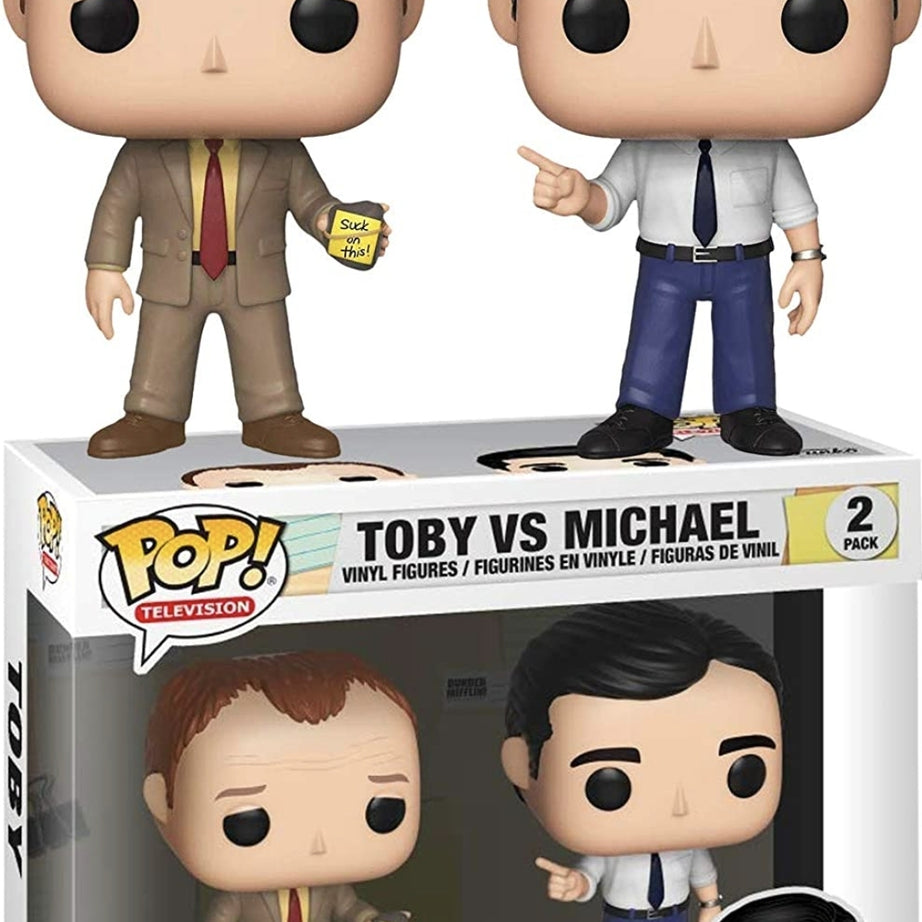 Funko Pop! Television The Office Toby vs Michael 2-Pack