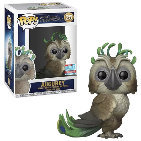 Funko Pop! Movies Fantastic Beasts The Crimes of Grindelwald Augurey #25 2018 NYCC Exclusive (Shared Sticker) DMG