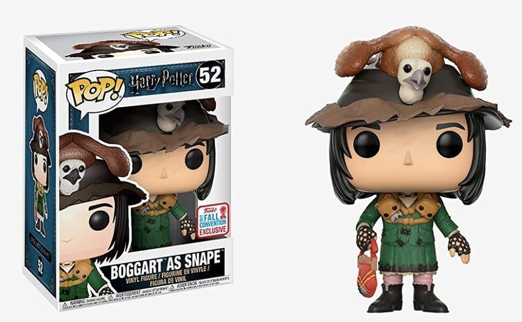 Funko Pop! Movies Harry Potter Boggart As Snape #52 Funko 2017 NYCC (Shared Sticker)