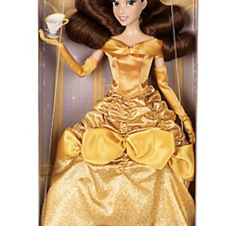 Disney Store Beauty And The Beast Belle 11.5 inch Classic Doll w/Chip the Teacup