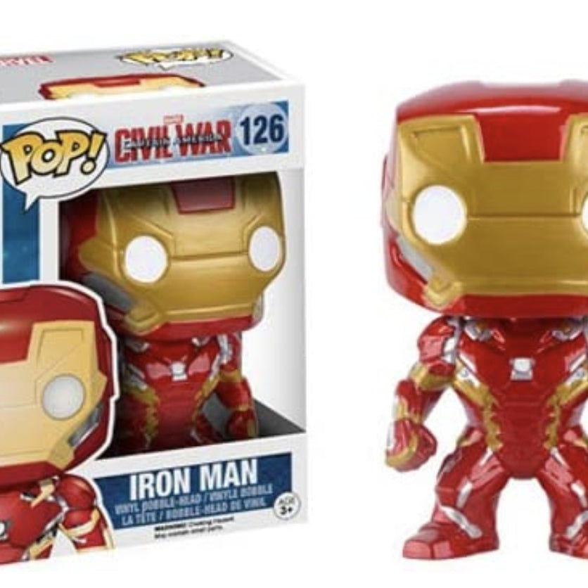 Funko Pop! Marvel Captain America Civil War Iron man #126