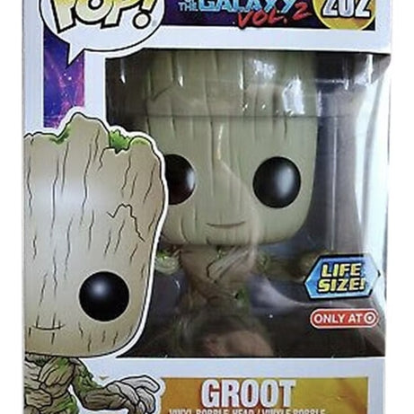 Funko Pop! Marvel Guardians Of the Galaxy Vol.2 Groot 10 Inch #202 Target Exclusive