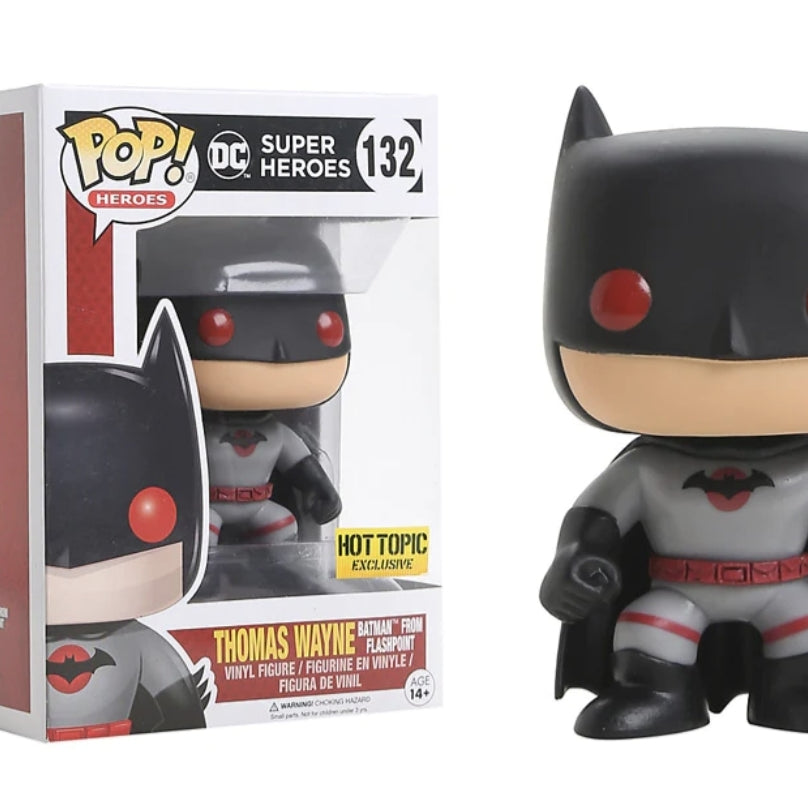 Funko Pop! Heroes DC Superheroes Thomas Wayne #132 Hot Topic Exclusive