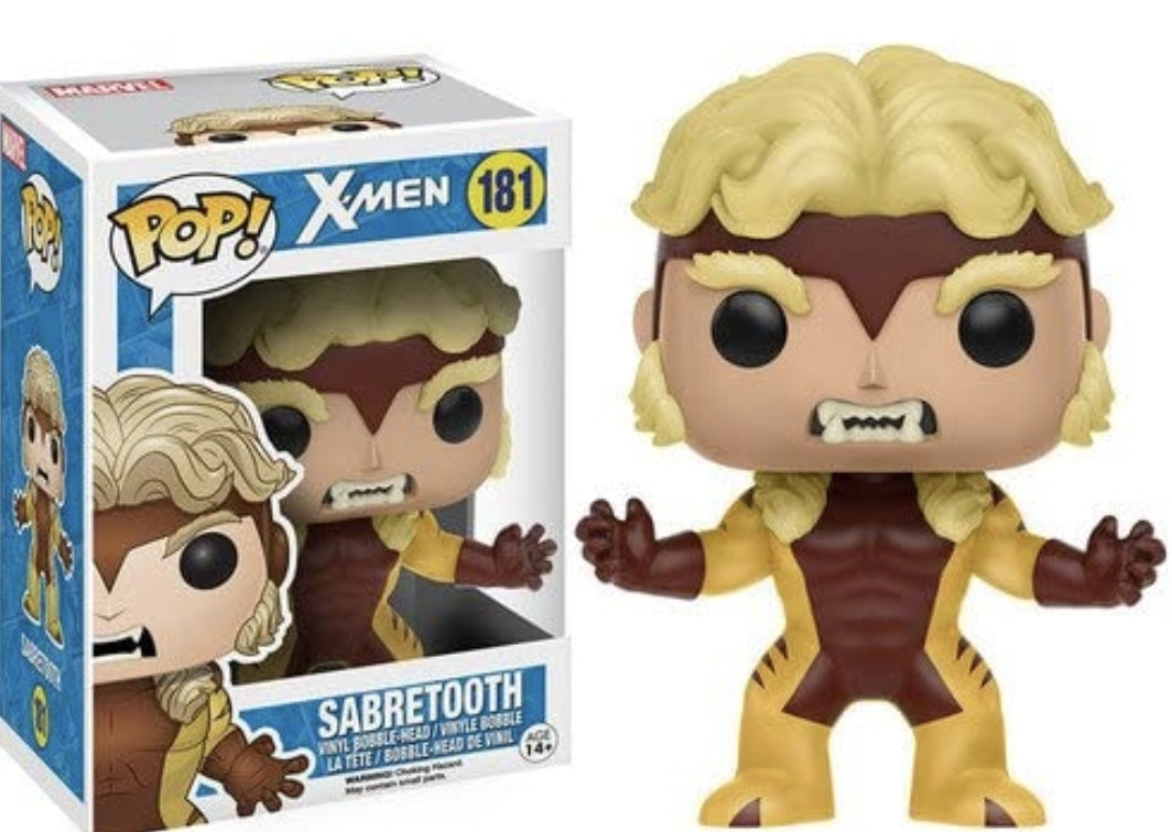 Funko Pop! Marvel X-Men Sabretooth #181