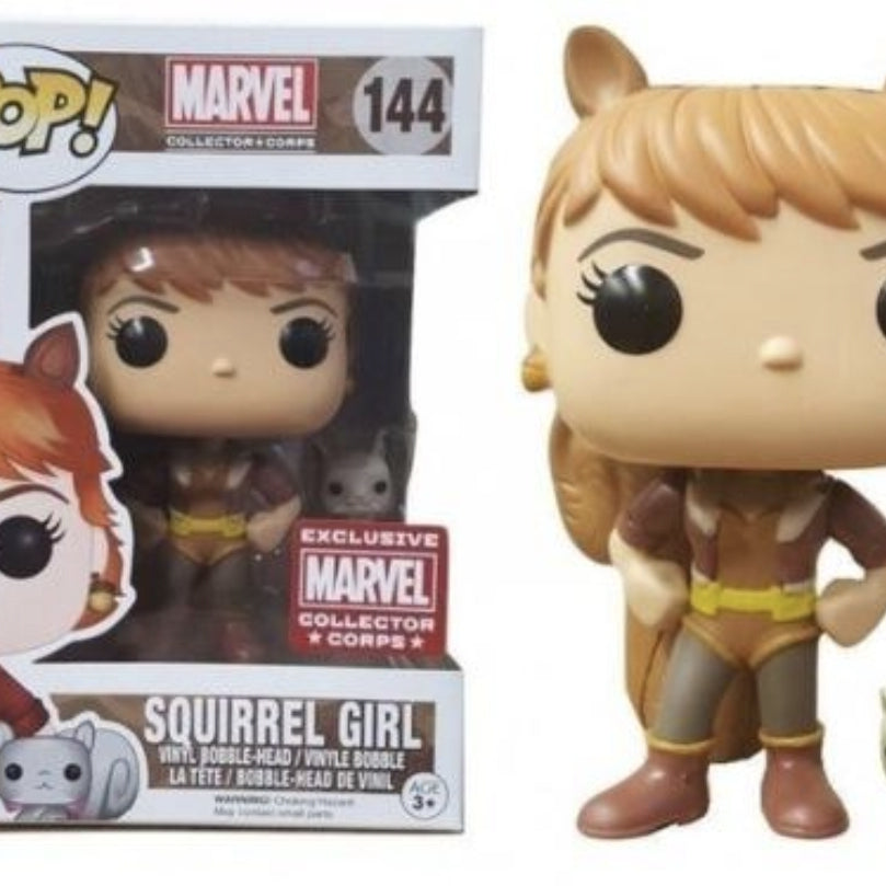 Funko Pop! Marvel Squirrel Girl #144 Marvel Collector Corps Exclusive