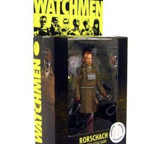 DC Direct Series 1 Watchmen Rorschach Action Figure Toys R Us Exclusive