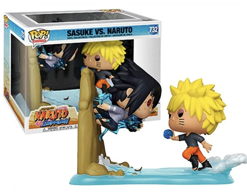 Funko Pop! Animation Anime Moments Naruto Shippuden Sasuke VS Naruto #732 Gamestop Exclusive