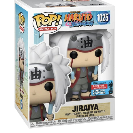 Funko Pop! Animation Naruto Shippuden Jiraiya #1025 NYCC 2021 Exclusive (Shared Sticker)