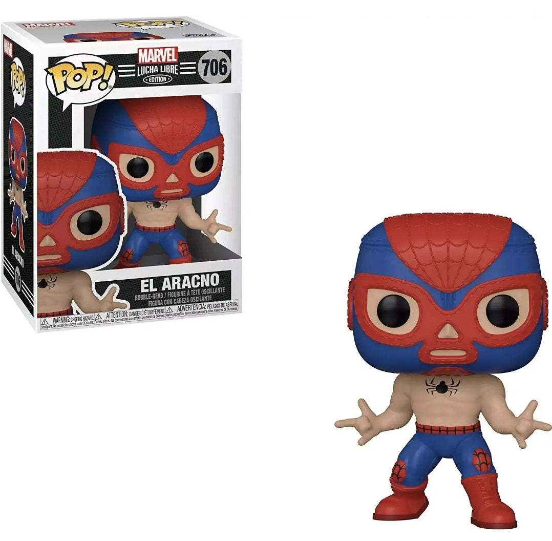 Funko Pop! Marvel Lucha Libre El Aracno #706