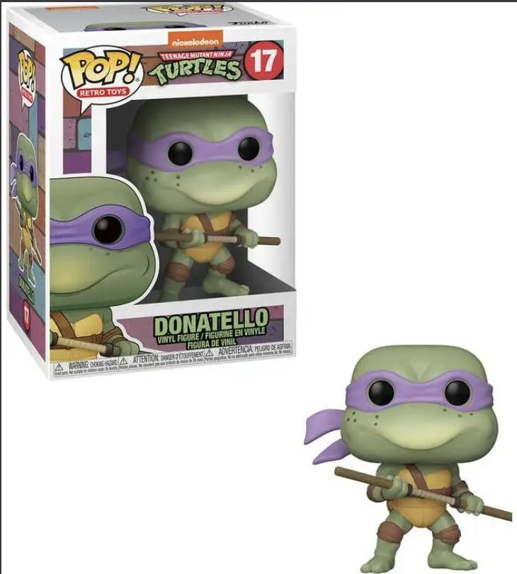Funko Pop! Retro Toys Nickelodeon Teenage Mutant Ninja Turtles Donatello #17
