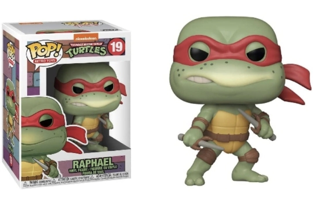 Funko Pop! Retro Toys Nickelodeon Teenage Mutant Ninja Turtles Raphael #19