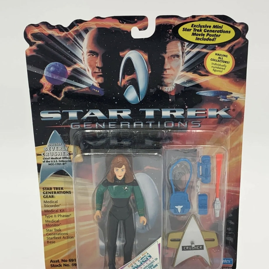 Playmates Star Trek Generations Doctor Beverly Crusher
