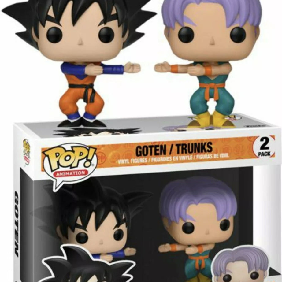 Funko Pop! Animation Dragonball Z Goten / Trunks 2-Pack Funimation 2018 Exclusive