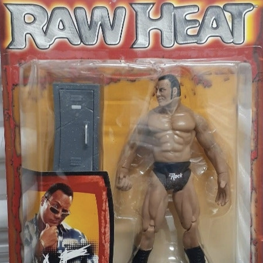Jakks Pacific WWF Raw Heat The Rock