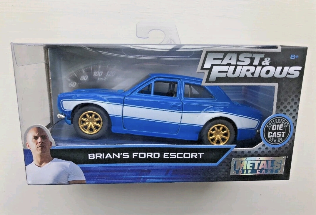 Jada Toys Metals Die Cast Fast & Furious Brian's Ford Escort