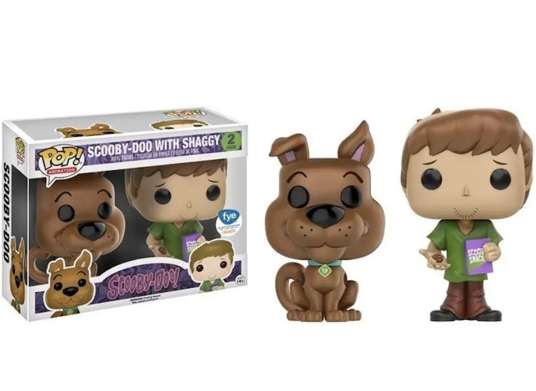 Funko Pop! Animation Scooby-Doo With Shaggy 2-Pack FYE Exclusive