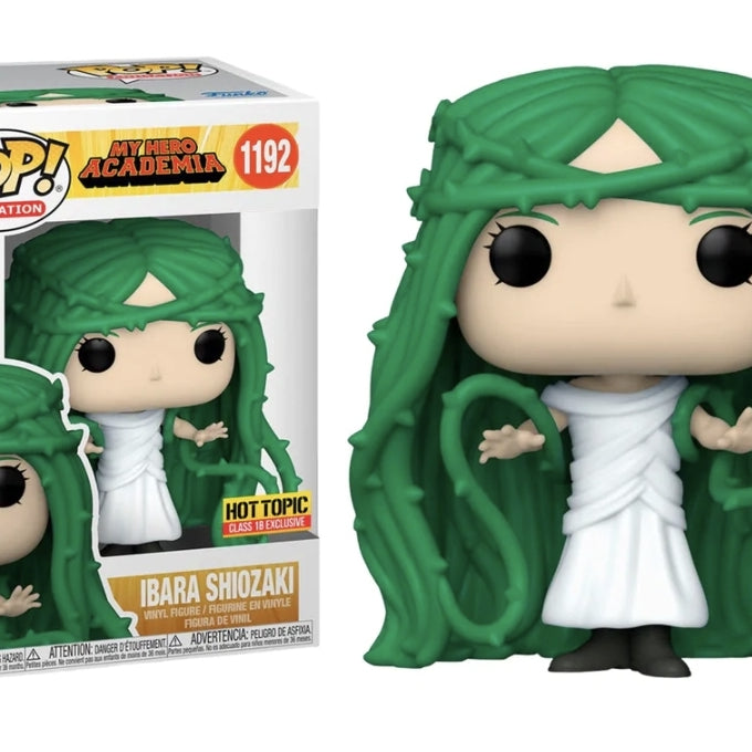 Funko Pop! Animation My Hero Academia Ibara Shiozaki #1192 Hot Topic Exclusive