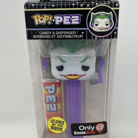 Funko Pop! Pez Batman 80 Years The Joker (Gamer) Glow In The Dark Gamestop Exclusive