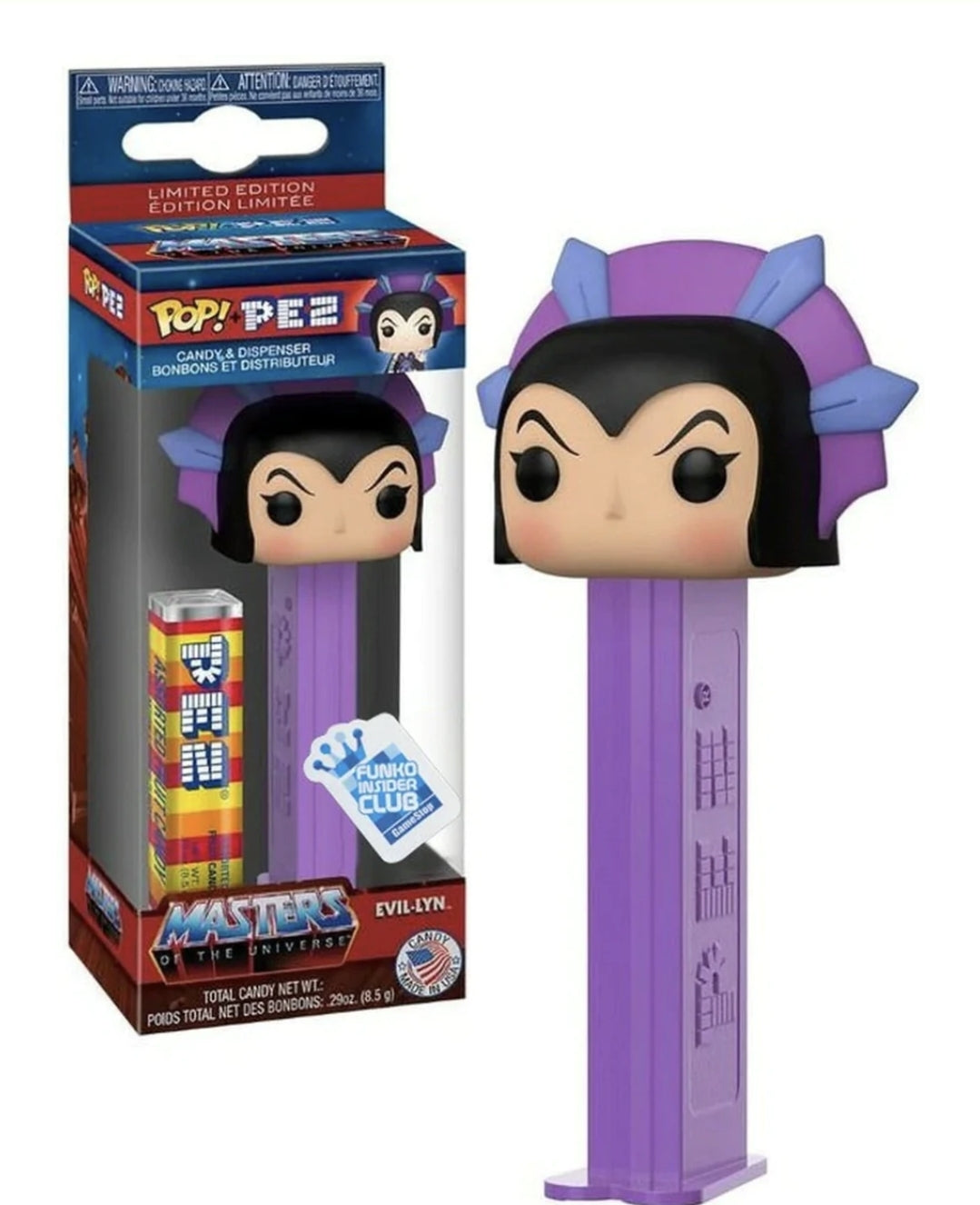 Funko Pop! Pez Masters Of The Universe Evil-Lyn FunkobInsider Club Exclusive