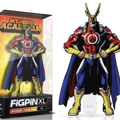 Figpin XL My Hero Academia All Might Silver Age #X4 - 6 Inch Collectible Pin