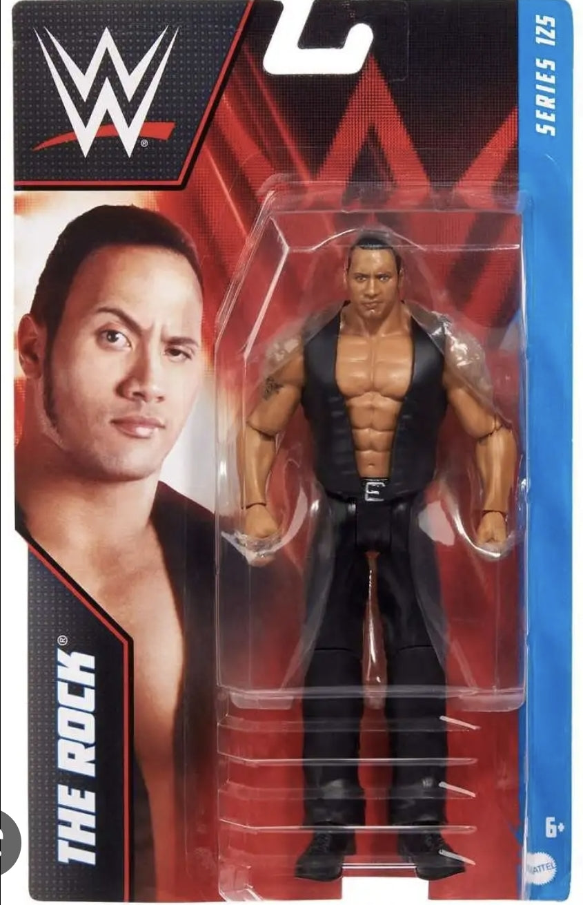 Mattel WWE Series 125 The Rock 6 Inch Action Figure