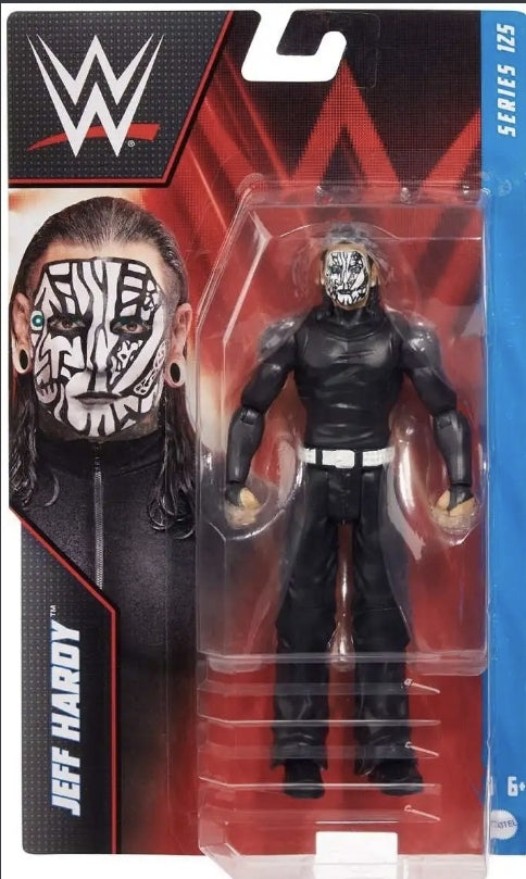 Mattel WWE Series 125 Jeff Hardy 6 Inch Action Figure
