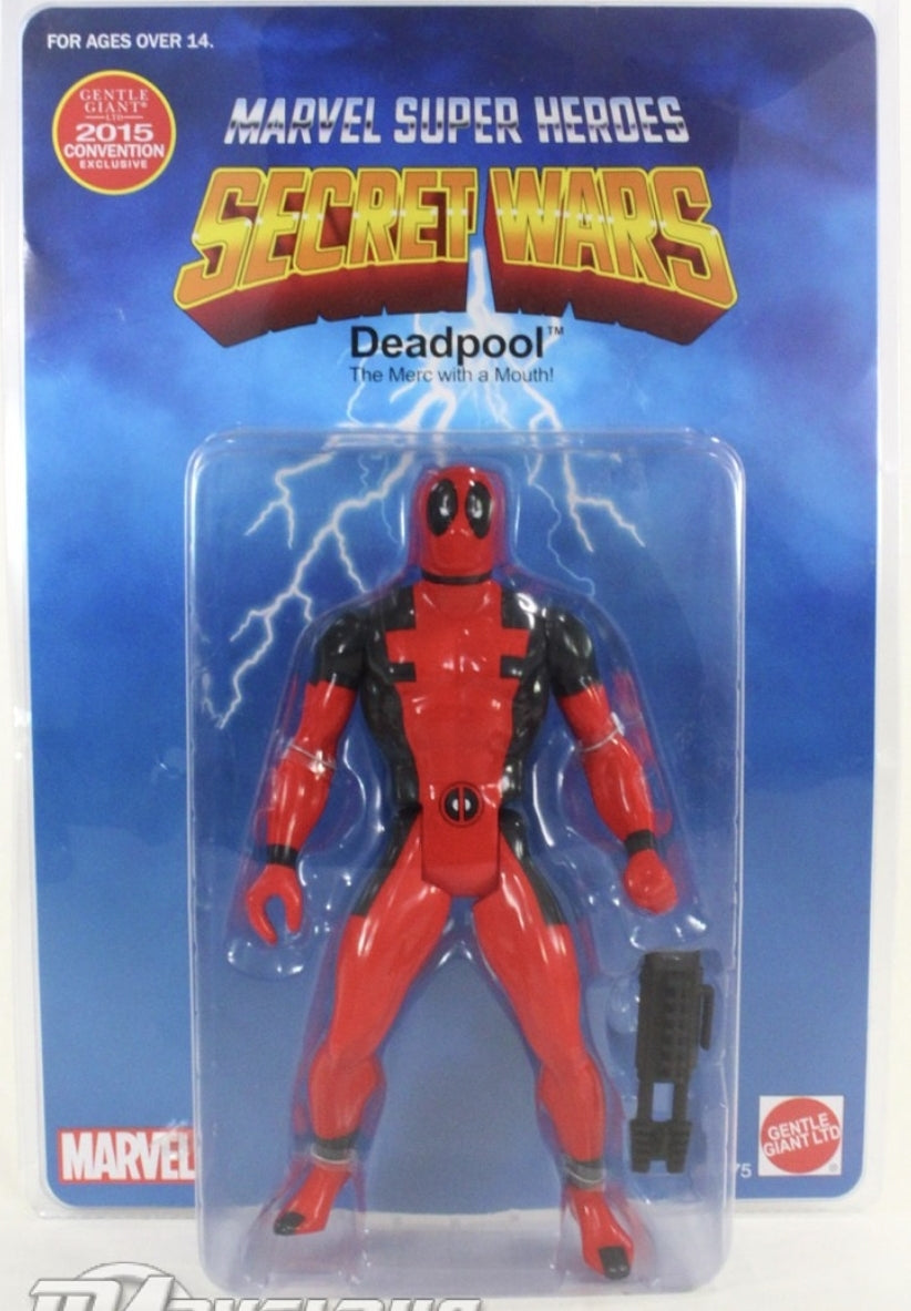 Gentle Giant Marvel Superheroes Secret Wars Deadpool SDCC 2015 Exclusive 12 Inch Action Figure