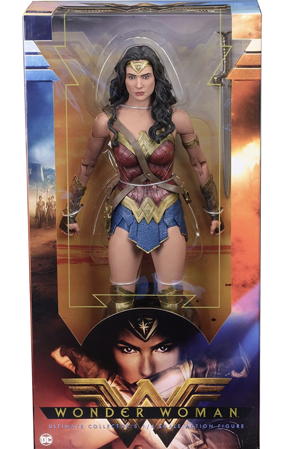 Neca DC Comics Wonder Woman 1/4 Scale 18 Inch Action Figure
