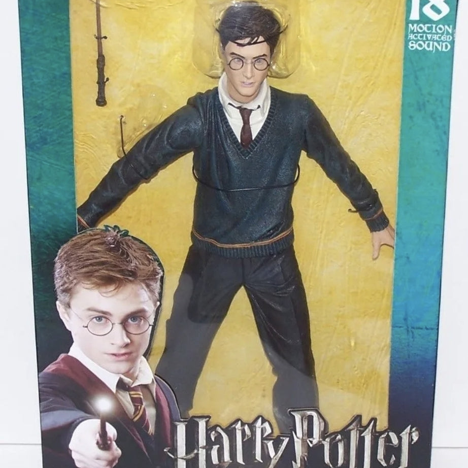 Neca Harry Potter Order Of The Phoenix Harry Potter Sound Activated 1/4 Scale 18 Inch Action Figure DMG
