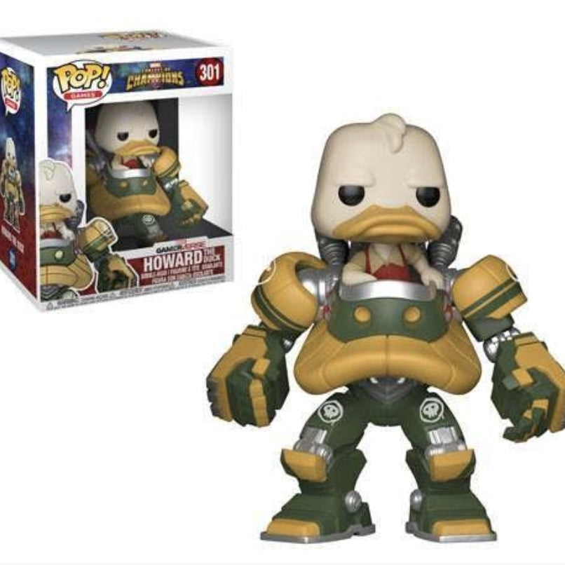 Funko Pop! Games Marvel Gamerverse Contest Of Champions Howard The Duck #301 6" Inch Figure