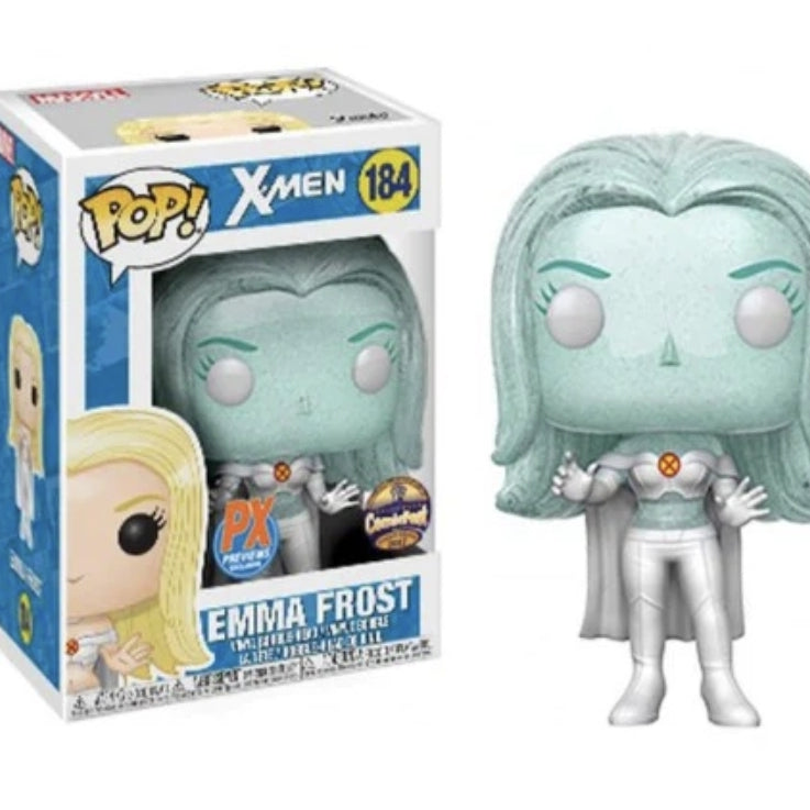 Funko Pop! Marvel X-Men Emma Frost (Translucent) #184 PX Previews Halloween Comicfest 2017 Exclusive