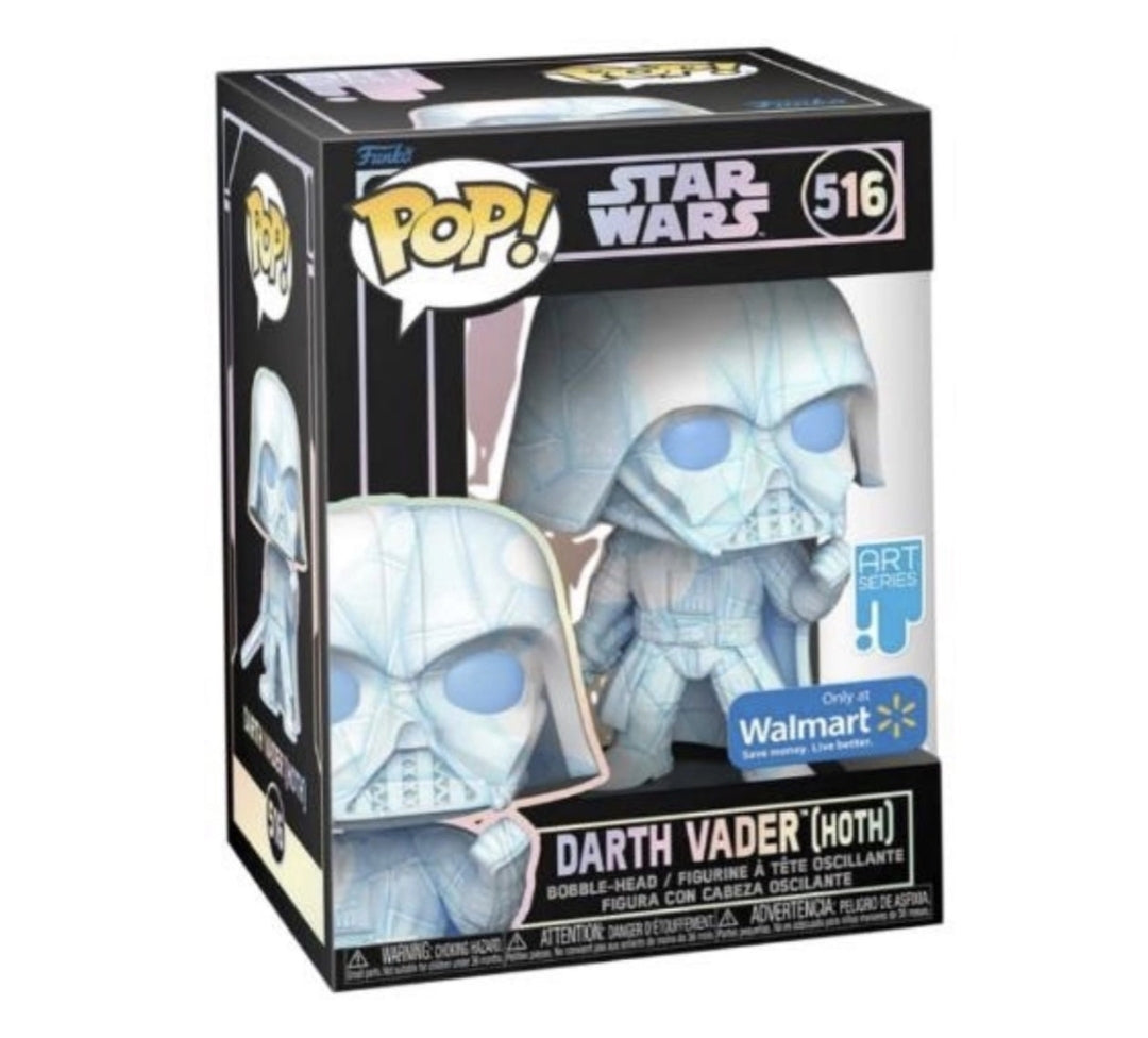 Funko Pop! Star Wars Art Series Darth Vader (Hoth) #516 Walmart Exclusive