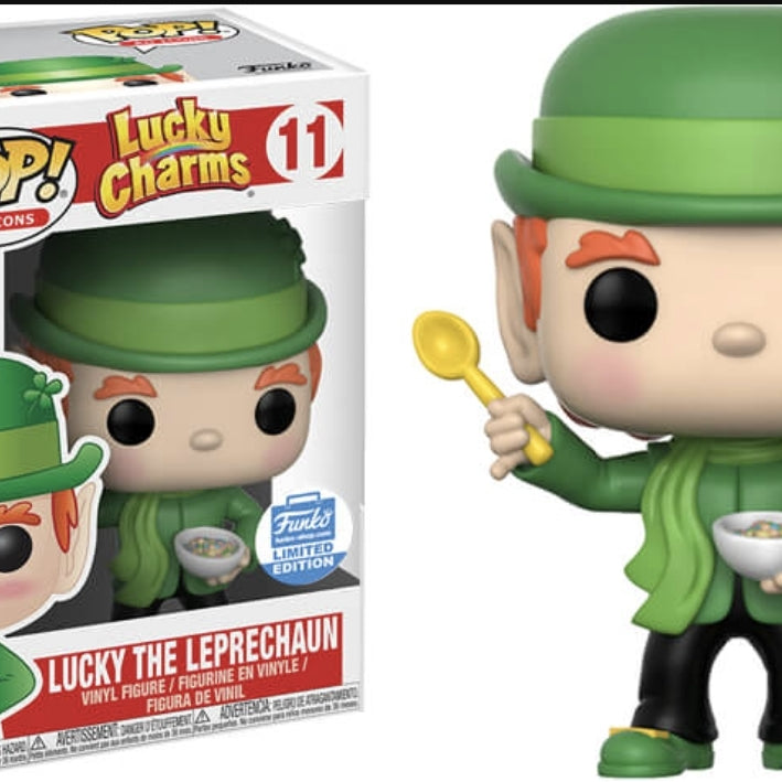 Funko Pop! Ad Icons Lucky Charms Lucky The Leprechaun #11 Funko Shop Exclusive