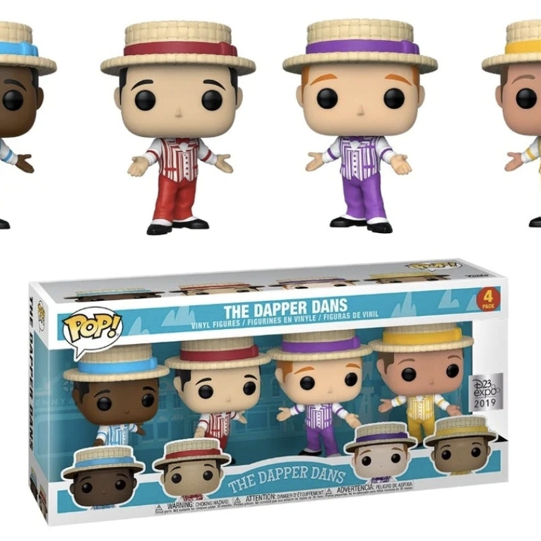 Funko Pop! Disney The Dapper Dans D23 Expo Exclusive 4-Pack