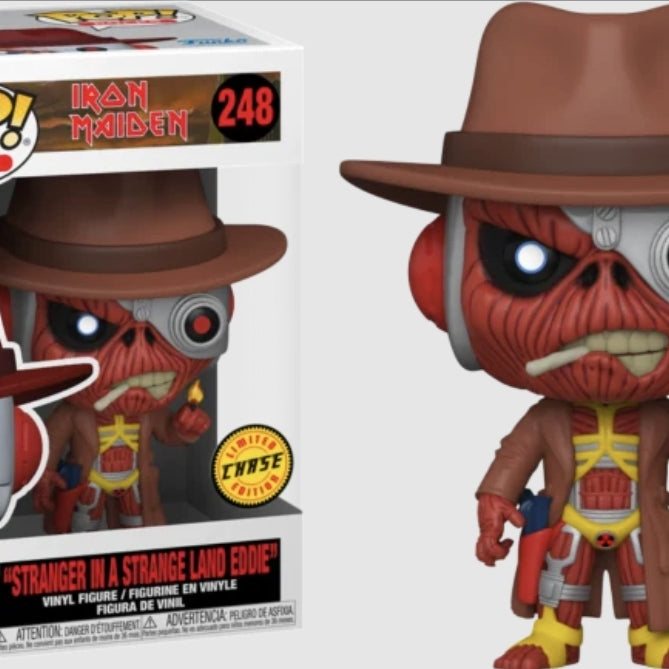 Funko Pop! Rocks Iron Maiden "Stranger In A Strange Land Eddie" #248 Chase Edition