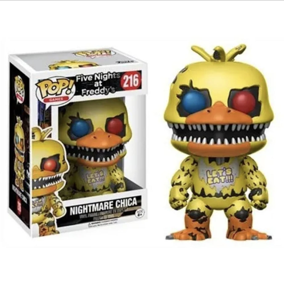 Funko Pop! Games Five Nights At Freddy's Nightmare Chica #216