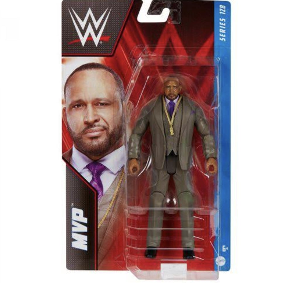 WWE Mattel Basic Series 128 MVP Action Figure
